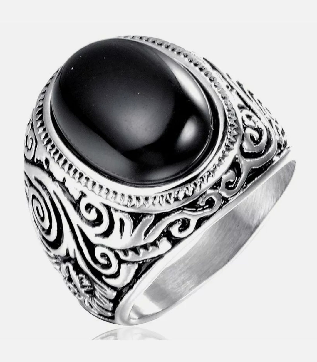 Jaxon Sleek Stainless Steel Ring