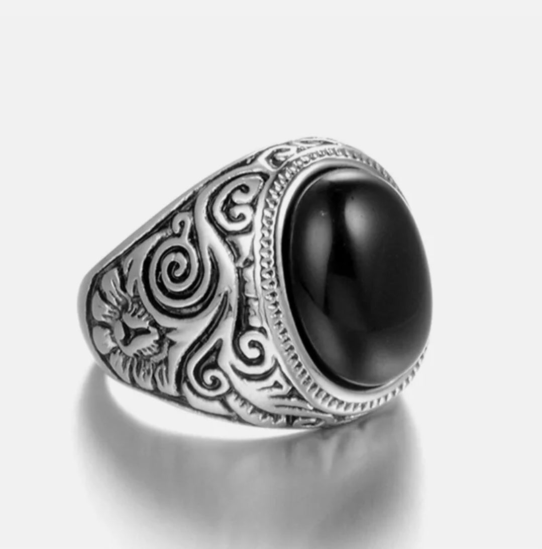 Jaxon Sleek Stainless Steel Ring